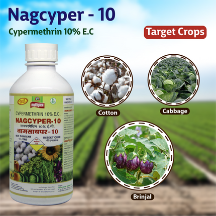Multiplex Nagcyper-10 Insecticide Crops