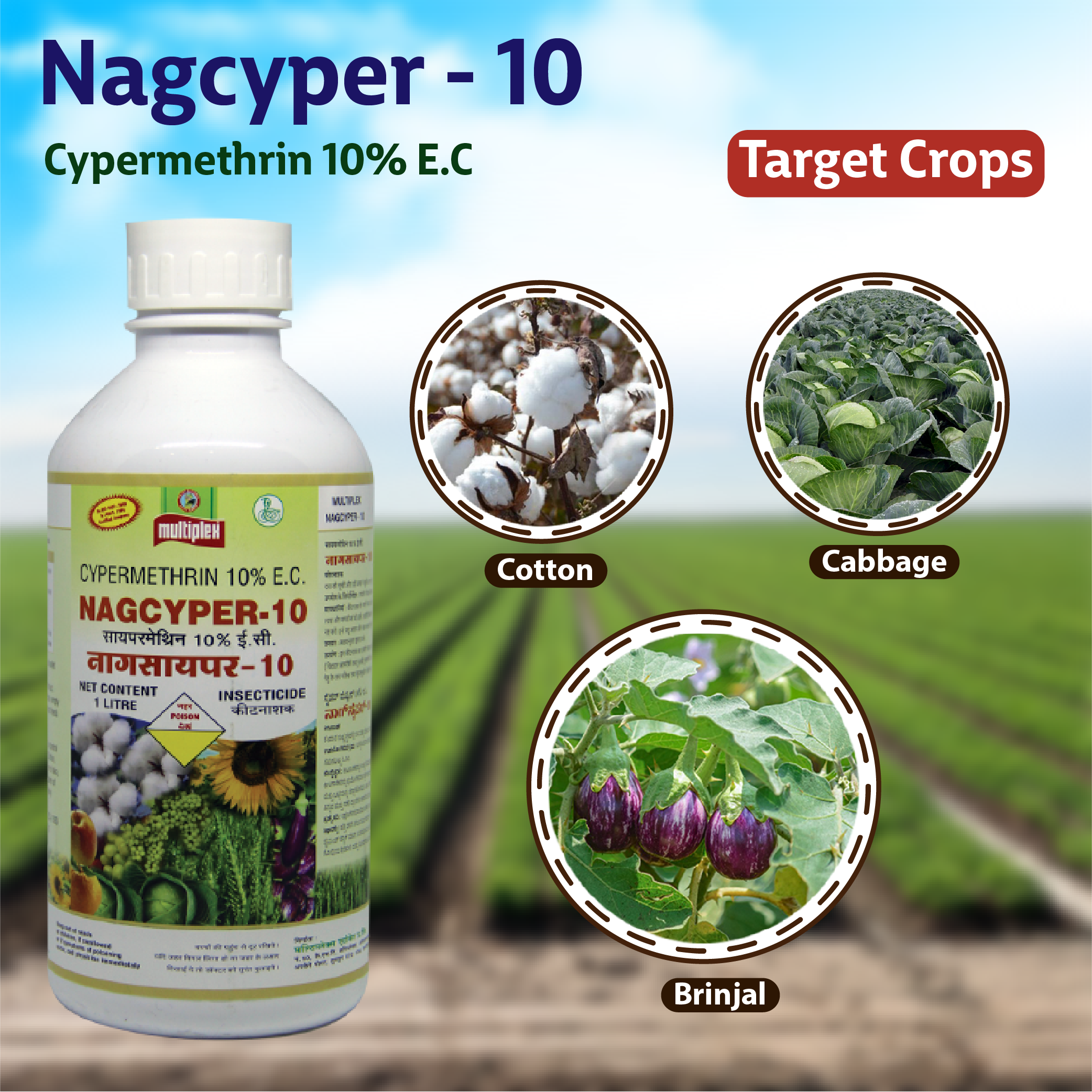 Multiplex Nagcyper-10 Insecticide – Agriplex