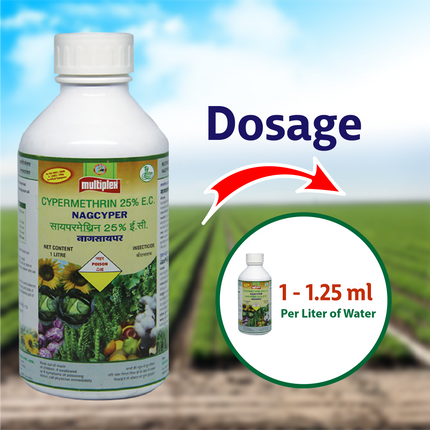 Multiplex Nagcyper Insecticide Dosage