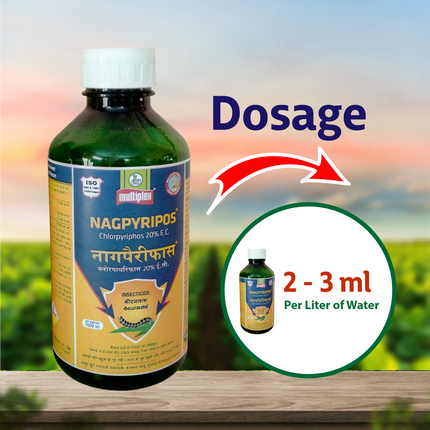 Multiplex Nagpyripos Insecticide Dosage