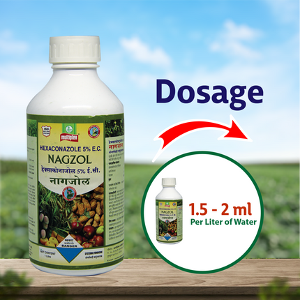 Multiplex Nagzol Fungicide Dosage