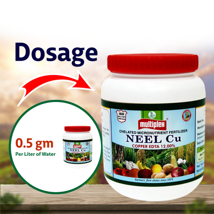 Multiplex Neel Cu (Copper EDTA 12%) Dosage