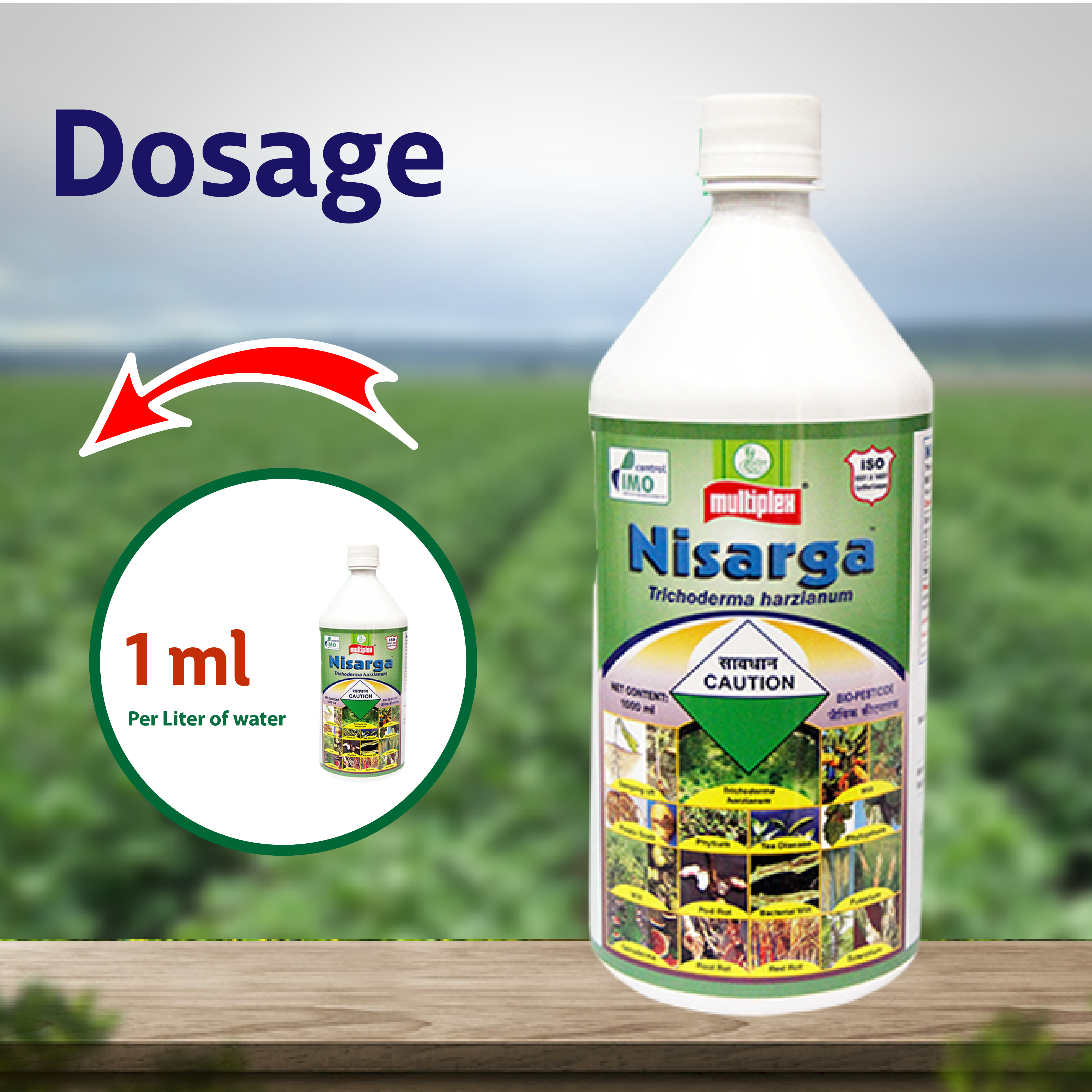 Multiplex Nisarga (Trichoderma Viride) - Liquid – Agriplex