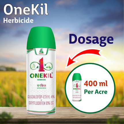 Dhanuka Onekill Herbicide Dosage