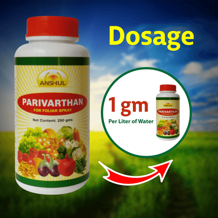 Anshul Parivarthan (Chelated Micro Nutrient Mix)- 250 GM Dosage