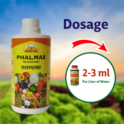 Anshul Phalmax (Liquid Fertilizer) Dosage