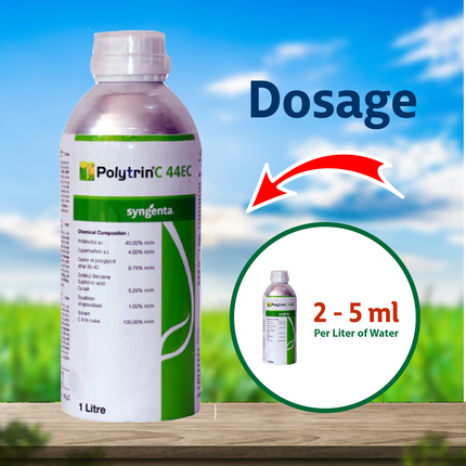 Syngenta Polytrin C 44 EC Insecticide Dosage