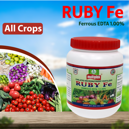 Multiplex Ruby Fe (Ferrous EDTA 12%) Crops