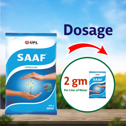 UPL Saaf Fungicide Dosage