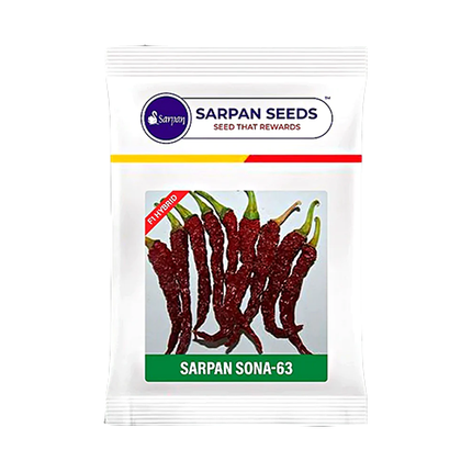 Sarpan F1 – Sona 63 Chilli Seeds - 10 GM