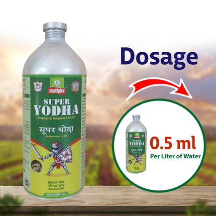 Multiplex Super Yodha Insecticide Dosage