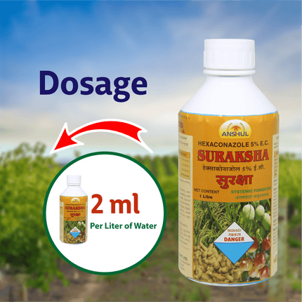 Anshul Suraksha Fungicide Liquid Dosage