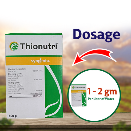 Syngenta Thionutri Fungicide Dosage