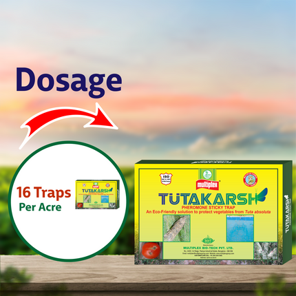 Multiplex Tutakarsh Pheromone Trap for Tuta Absoluta Dosage