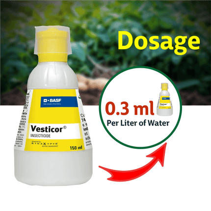 BASF Vesticor Insecticide Dosage