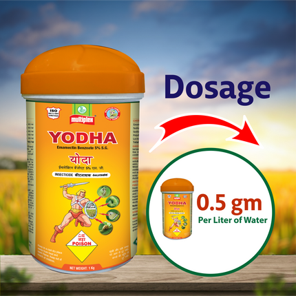 Multiplex Yodha Insecticide Dosage