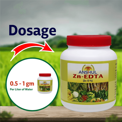 Anshul Zinc EDTA Micro Nutrient Dosage