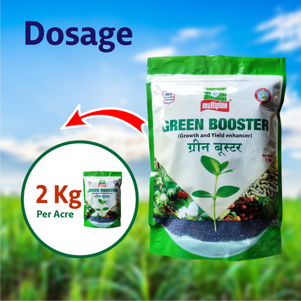 Multiplex Green Booster (Major Nutrients) Dosage