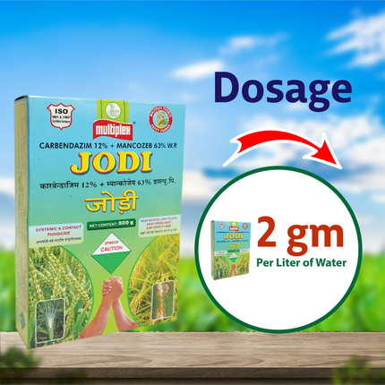 Multiplex Jodi Fungicide Dosage