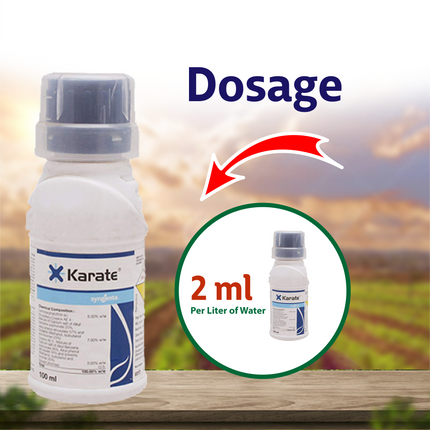 Syngenta Karate Insecticide Dosage