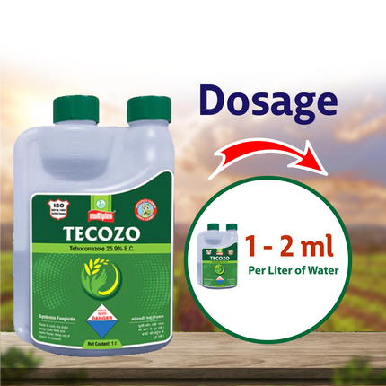 Multiplex Tecozo Fungicide Dosage