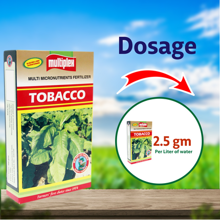 Multiplex Tobacco (Multi Micronutrient Fertilizer) - 500 GM Dosage